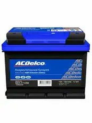 ACDelco EFB 19380008 (6СТ-77 EFB) 77 А/ч 720 А, прямая полярность, 278×175×190 мм