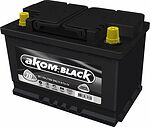 АКОМ Black 6CT-70.0 LA Black 70 А/ч 720 А (EN), обратная полярность, корпус L3, 278×175×190 мм