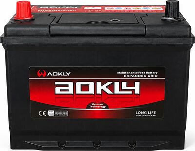 AOKLY ASIA 85D23R 70 А·ч 580 А (EN), прямая полярность, корпус D23, 258×173×220 мм