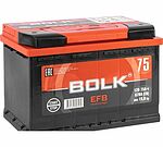 Bolk EFB Stop&Go BEFB 75-3-R 75 А/ч 670 А (EN), обратная полярность, 278×175×190 мм, L3