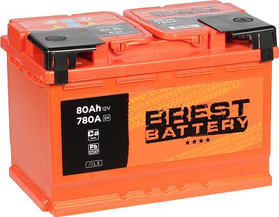 Аккумулятор Brest Battery Standard BP800 80 А/ч 780 А (EN), обратная полярность, 278×175×190 мм, L3