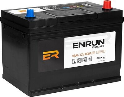 ENRUN JIS Standard ESA950 95 А/ч 820 А (EN), обратная полярность, 303×175×228 мм, D31