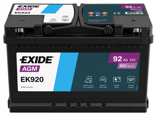 Exide Micro-Hybrid AGM