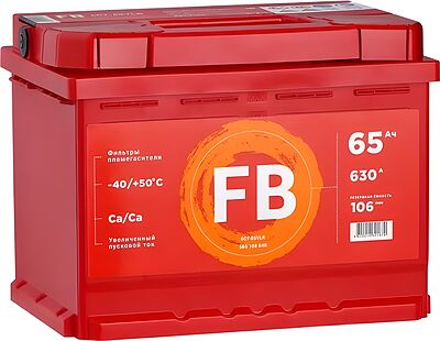 FB Standart 6CT-65VLR 565108040 65 А·ч 630 А (EN), обратная полярность, 242×175×190 мм, L2