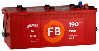FB Truck 690131040 190 А·ч 1300 А (EN), обратная полярность, 513x223x217 мм