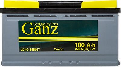 GANZ Standard GA1000 100 А·ч 820 А (EN), обратная полярность, 353x175x190 мм