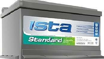 Ista Standard 100 А/ч прямая конус стандарт (352x175x190) Ista Standard 100 А/ч прямая конус стандарт (352x175x190)