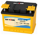 JUST POWER ASIA EFB JPED26750 75 А·ч 750 А (EN), обратная полярность, 260x173x225 мм