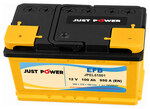 JUST POWER EFB JPEL51001 100 А·ч 950 А (EN), прямая полярность, 353x175x190 мм