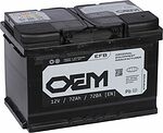 OEM EFB EFB72720 72 А·ч 720 А (EN), обратная полярность, 278×175×190 мм, L3