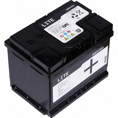 Switch Lite EB600 60 А·ч 500 А (EN), обратная полярность, 242×175×190 мм