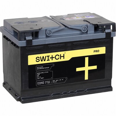 Switch PRO 077 223 K11 SP 77 А·ч 850 А (EN), обратная полярность, 276×175×190 мм