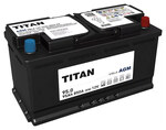 Titan AGM 95 А/ч обратная r+ (353x175x190)