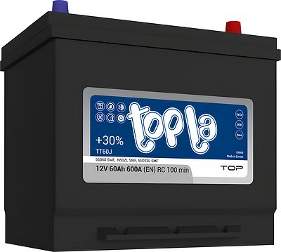 Topla Top JIS TT60J (1031489) 60 А·ч 600 А (EN), обратная полярность, 230×173×220 мм