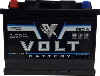 Tungstone Volt Standart 6СТ-100 N 100 А/ч, 900 А, прямая полярность (353x175x190)