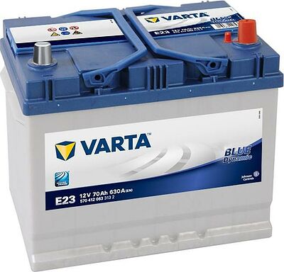 Varta BLUE dynamic 70 А/ч обратная конус азия (261x175x220)