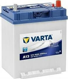 Varta BLUE dynamic 40 А/ч обратная конус азия (187x140x227)