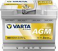 Varta Dynamic AGM A8 60 А/ч 680 А (EN), обратная полярность, 242x175x190 мм, ETN 560901068 Varta Dynamic AGM A8 60 А/ч 680 А (EN), обратная полярность, 242x175x190 мм, ETN 560901068