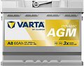 Varta Dynamic AGM A8 60 А/ч 680 А (EN), обратная полярность, 242x175x190 мм, ETN 560901068 Varta Dynamic AGM A8 60 А/ч 680 А (EN), обратная полярность, 242x175x190 мм, ETN 560901068