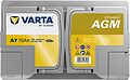Varta Dynamic AGM A7 70 А/ч 760 А (EN), обратная полярность, 278x175x190 мм, ETN 570901076 Varta Dynamic AGM A7 70 А/ч 760 А (EN), обратная полярность, 278x175x190 мм, ETN 570901076