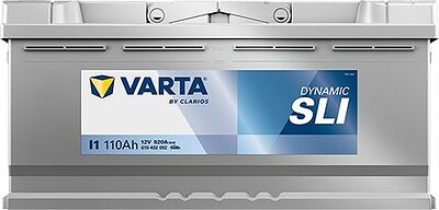 Varta Dynamic SLI I1 110 А/ч 920 А (EN), обратная полярность, 393x175x190 мм, ETN 610402092
