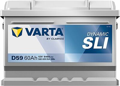 Varta Dynamic SLI D59 60 А/ч 540 А (EN), обратная полярность, 242x175x175 мм, ETN 560409054