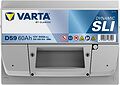 Varta Dynamic SLI D59 60 А/ч 540 А (EN), обратная полярность, 242x175x175 мм, ETN 560409054 Varta Dynamic SLI D59 60 А/ч 540 А (EN), обратная полярность, 242x175x175 мм, ETN 560409054
