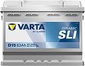 Varta Dynamic SLI D15 63 А/ч 610 А (EN), обратная полярность, 242x175x190 мм, ETN 563400061 Varta Dynamic SLI D15 63 А/ч 610 А (EN), обратная полярность, 242x175x190 мм, ETN 563400061