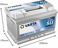 Varta Dynamic SLI E43 72 А/ч 680 А (EN), обратная полярность, 278x175x175 мм, ETN 572409068 Varta Dynamic SLI E43 72 А/ч 680 А (EN), обратная полярность, 278x175x175 мм, ETN 572409068