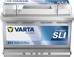 Varta Dynamic SLI E11 74 А/ч 680 А (EN), обратная полярность, 278×175×190 мм, ETN 574012068