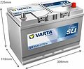 Varta Dynamic SLI G7 95 А/ч 830 А (EN), обратная полярность, 306x173x225 мм, ETN 595404083 Varta Dynamic SLI G7 95 А/ч 830 А (EN), обратная полярность, 306x173x225 мм, ETN 595404083