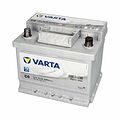 Varta Silver Dynamic C6 5524010523162 52 А·ч 520 А (EN), обратная полярность R+, стандартные конические клеммы, B13, корпус T4/LB1, 207×175×175 мм