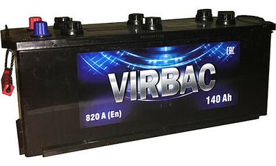 Virbac Classic 6СТ-140 140 А/ч, 850 А, обратная полярность (513x189x223)