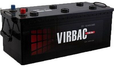 Virbac Classic 6СТ-190 190 А/ч, 1200 А, прямая полярность (524x239x223)