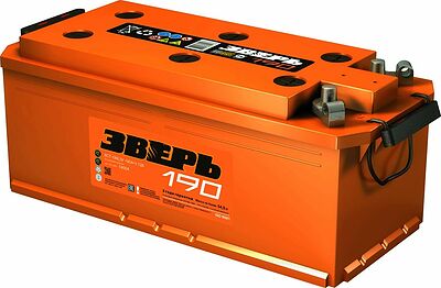 Зверь TT ZV 190-3-L-Y 190 А·ч 1350 А (EN), прямая полярность, униклеммы, 514×218×217 мм
