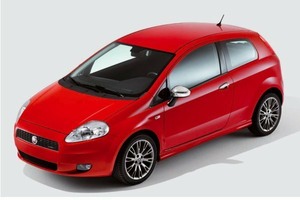 Размер колёс на Abarth Grande Punto 2009 Подбор шин на Abarth Grande Punto 2009