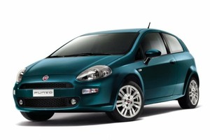 为汽车选择轮胎和轮圈 Abarth Punto. Шины на Abarth