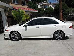 Размер колёс на Acura TSX 2007 Подбор шин на Acura TSX 2007