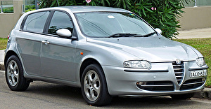 Размер колёс на Alfa Romeo 147 2000 Подбор шин на Alfa Romeo 147 2000