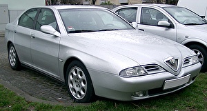 Размер колёс на Alfa Romeo 166 2001 Подбор шин на Alfa Romeo 166 2001