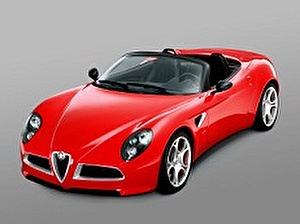 Размер колёс на Alfa Romeo 8C Competizione 2007 Подбор шин на Alfa Romeo 8C Competizione 2007
