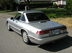 Размер колёс на Alfa Romeo Spider 1993 Подбор шин на Alfa Romeo Spider 1993
