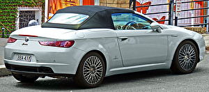 Размер колёс на Alfa Romeo Spider 2011 Подбор шин на Alfa Romeo Spider 2011