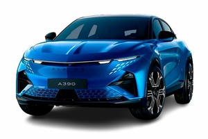 为汽车选择轮胎和轮圈 Alpine A390. Шины на Alpine