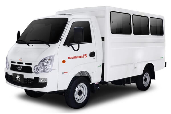 Размер колёс на BAIC Bayanihan H5 2017 Подбор шин на BAIC Bayanihan H5 2017
