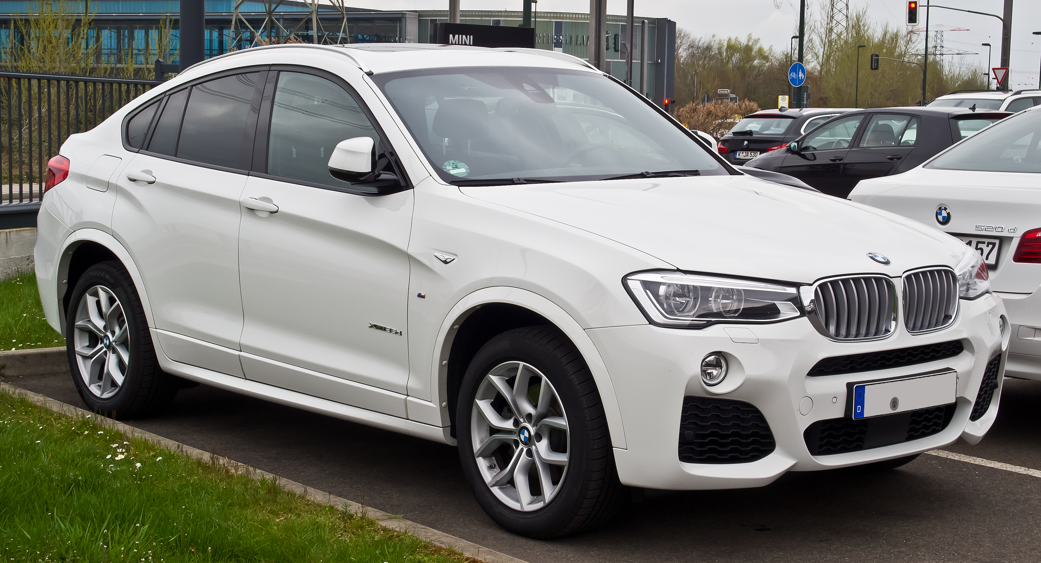 Подбор шин на BMW X4 (F26) 2015
