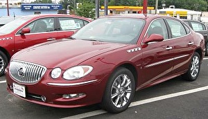 Размер колёс на Buick La Crosse 2009 Подбор шин на Buick La Crosse 2009