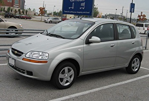 Размер колёс на Chevrolet Aveo 2007 Подбор шин на Chevrolet Aveo 2007