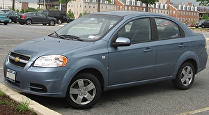 Размер колёс на Chevrolet Aveo 2008 Подбор шин на Chevrolet Aveo 2008