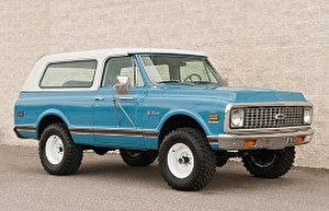Размер колёс на Chevrolet Blazer 1970 Подбор шин на Chevrolet Blazer 1970